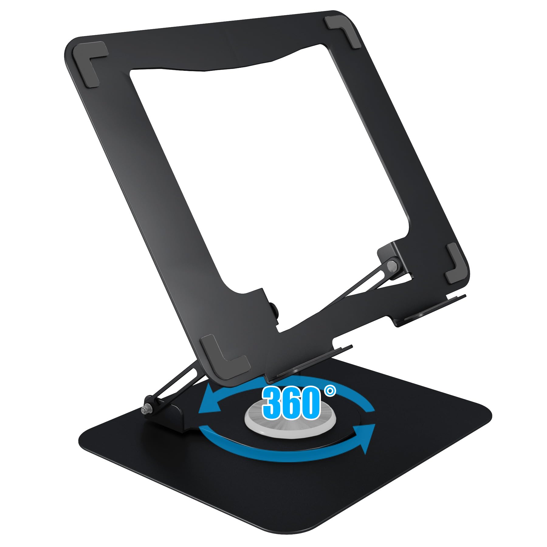 

Foldable Laptop PC Tablet Adjustable Angle and Improves Relieves Back Pain and Alloy Fits MacBook MacBook and Laptops and Tablets up to 17 Inches чёрный