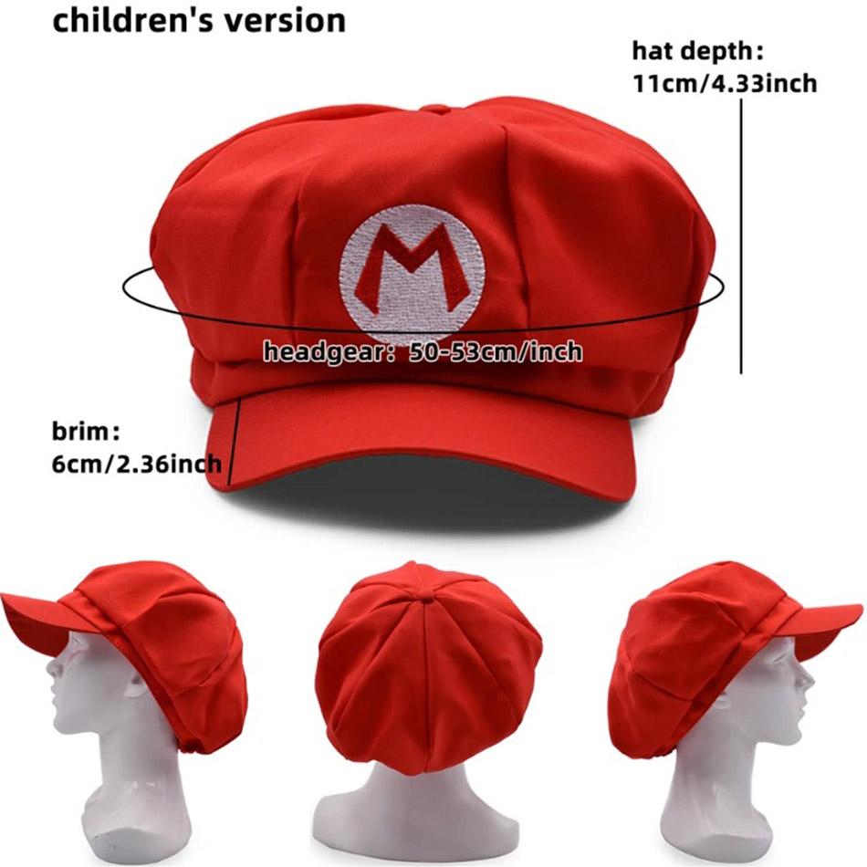 4Pcs Anime Cosplay Baseball Caps Character Role Playing Hats Festival Party Costume Surprise Present Accessories