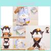 Penguin Plush Backpack With Soft Polyester Fur For Girls And Students