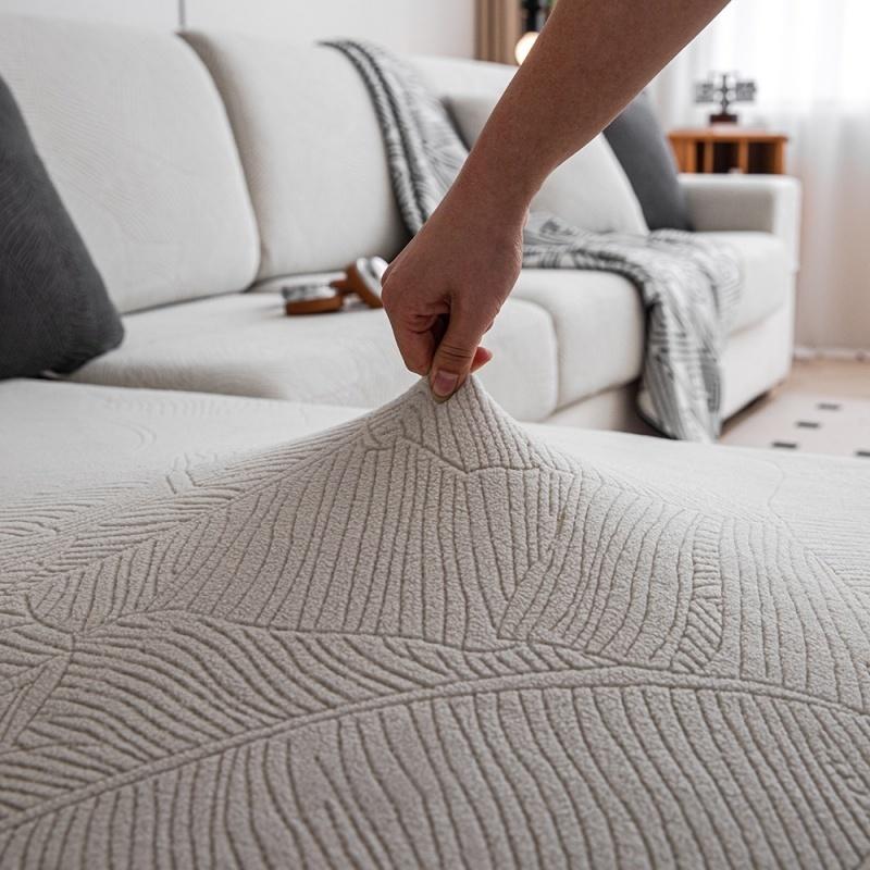 Non-Slip Dustproof Simple Style Sofa Slipcover Four Seasons Universal Elastic Couch Fitted Cushion Covers Sofa Pad Mattress