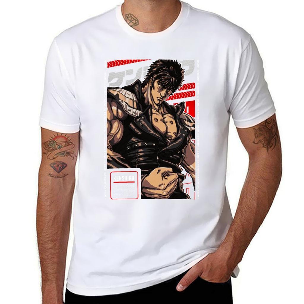 Kenshiro HOKUTO NO KEN Anime Stars 3.0 T-Shirt Casual Breathable Short Sleeve Top