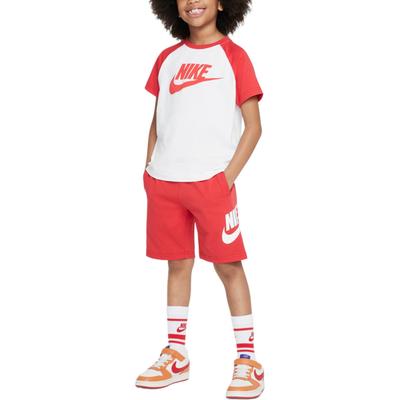 Casual Sports Suit Comfortable Soft Simple Breathable Kids Suit University-Red HM9274-657