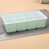 Silicone Ice DIY Cube Tray Transparent Lid Thickened Interlayer 38146 Grids Ice Cube