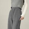 Women's High-Waist Brushed Fleece Lined Wide-Leg Casual Pants