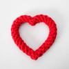 1Pair Doggy Ring Squeaky Chew Resistant Interactive Play Sound Pet Training Supplies for Puppies and Cats