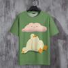 Funny Duck Pattern T Shirt For Men Cute Animal 3D Printed Tees Summer Casual Street O-Neck Tops Short Sleeve Loose T-Shirts