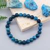 8Mm Natural Epidote Zoisite Stone Bead Bracelet Homme Quartz Lava Tiger Eye Bracelet Made Of Natural Stone Jewelry