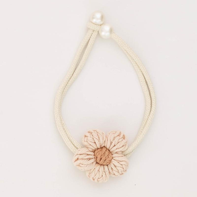 

П ятипелюсткова Квітка Квіти Підв язка для Штор Аксесуари для Штор Марлева Штора Дверна Штора Підв язки бежевий