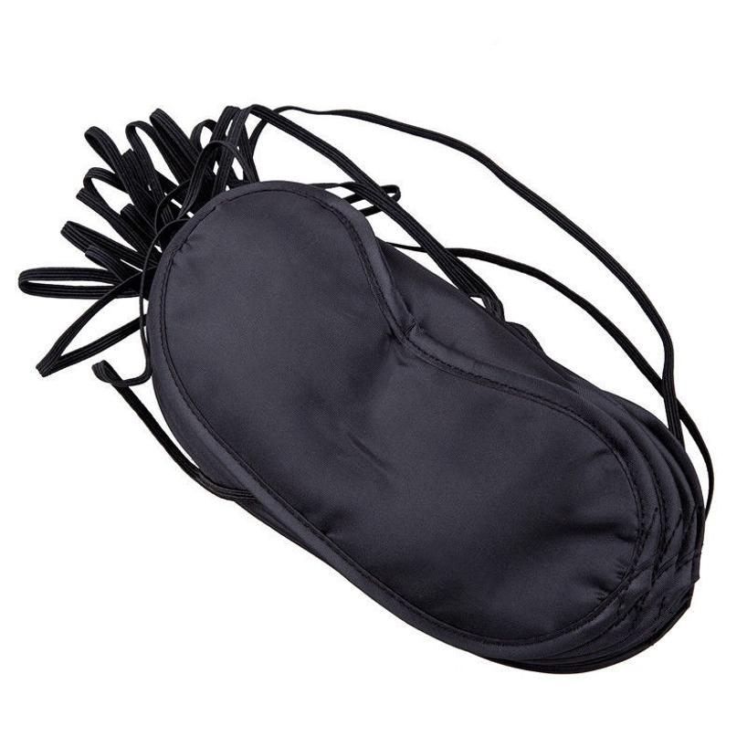 1 Pcs Soft Comfortable Eye Mask Shade Cover Blindfold Night Sleeping Black