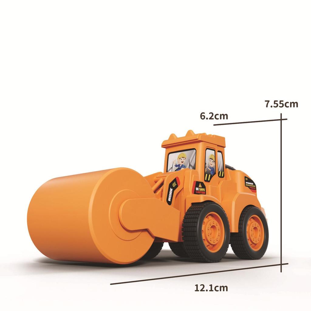 Children's Educational Inertial Excavator Toy Car Model