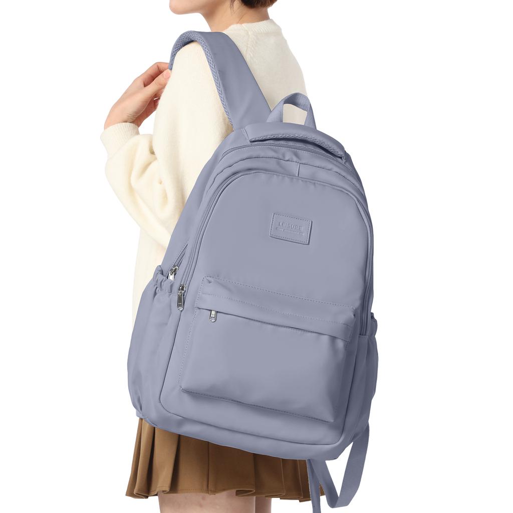 Lightweight School Backpack For Women Men,Laptop Travel Casual Daypack College Secondary School Bag Bookbag For Teenage Girl Boy