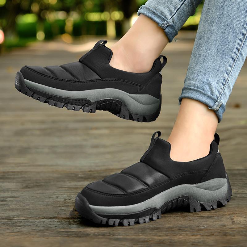 New couple lightweight velvet warm snow boots casual wear-resistant sports shoes