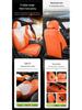 Universal Gradient Linen Car Seat Cushion for Five-Seater Models - Fashionable, Wear-Resistant Interior Fabric