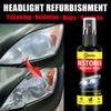 Ceramic Headlight Restoration Spray, Premium Automotive Headlight Repair Tool - Removes Yellowing and Oxidation, Restores Clarit