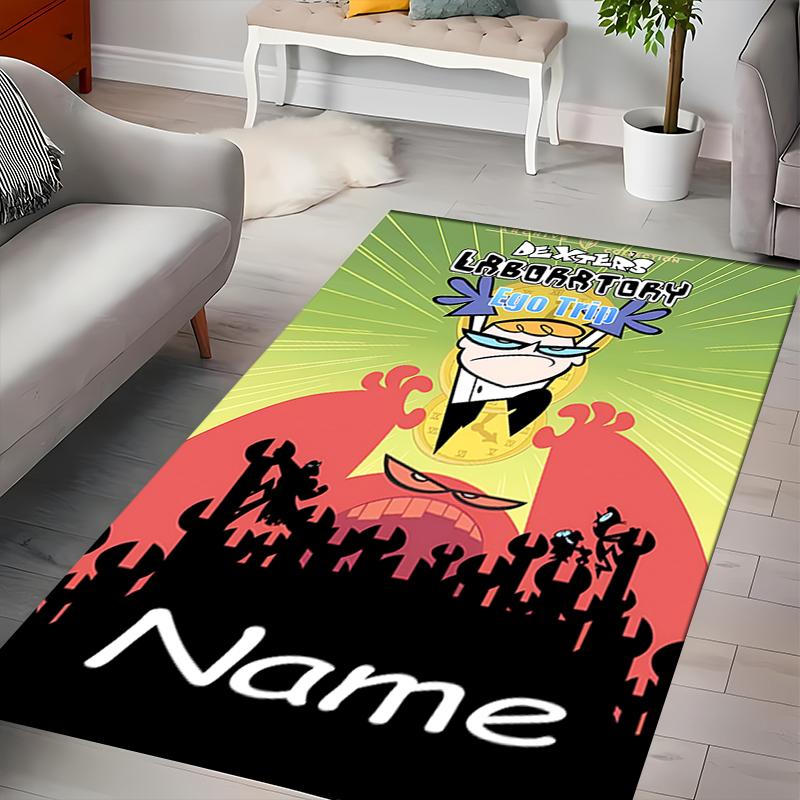 Custom personalization Dexter's Laboratory Area Rug - Perfect For Kitchen, Bathroom,Laundry Room Decor Large Size Available,Gift All Seasons