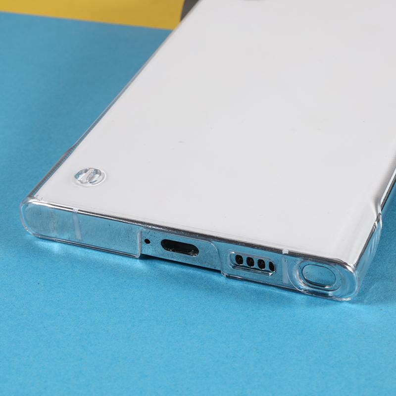 For Samsung Galaxy S22 Ultra 5G Hard PC Phone Case Frameless Transparent Cell Phone Protective Cover