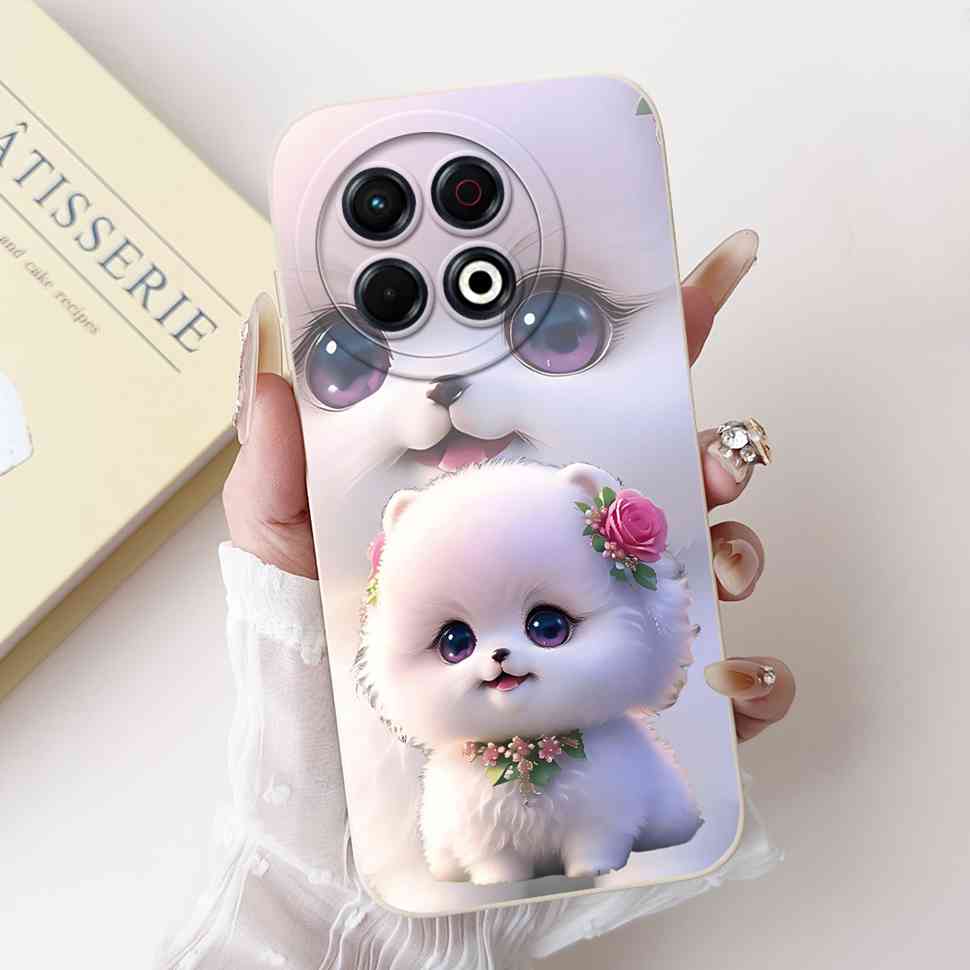 For Tecno Spark 30 Pro 4G 6.78" Case Cartoon Bunny Fashion Girl Soft Silicone Cover For Tecno Spark 30Pro KL7 Protective Cases