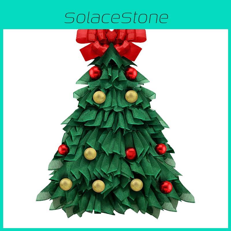 Exquisite Christmas Tree Wreath Farmhouse Ornament For Festive Home Decor