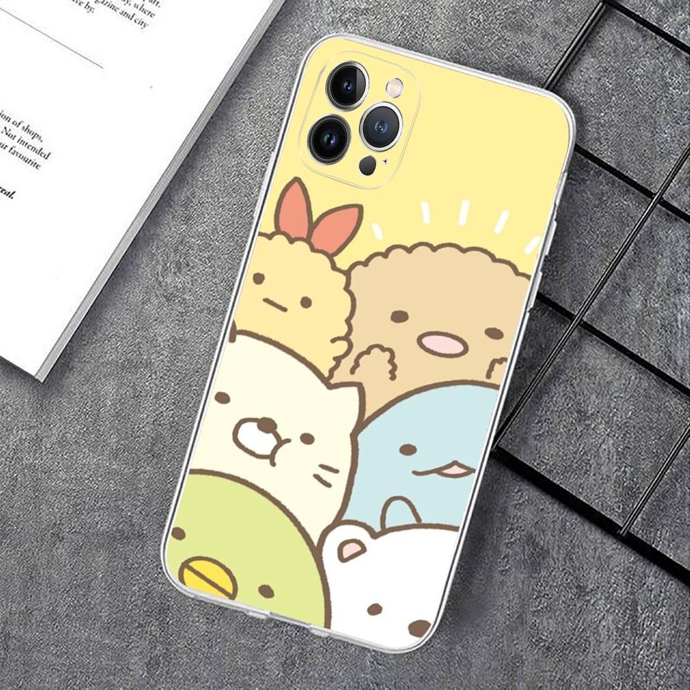 Sumikko Gurashi Cute Phone Case For IPhone 15 14 11 12 13 Mini Pro XS Max Cover 6 7 8 Plus X XR SE 2020 Funda Shell
