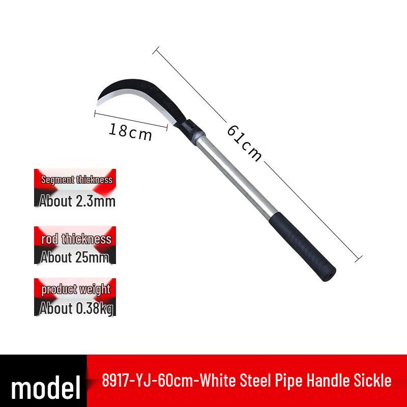 Extended Handle Multi-purpose Sickle Knife