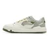Li Ning Common 80s Komfortable Myke Elastiske Klassiske Sklisikre Slitesterke Lavsko Skatesko Herre sneaker Hvit Grønn AGCV051-3