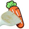 PVC Kitchen Spatula Holders Spoon Fork Rack Shelf Pot Lid Organizer Chopsticks Spoon Rest Pad Carrot Shape Dish Drying Mat
