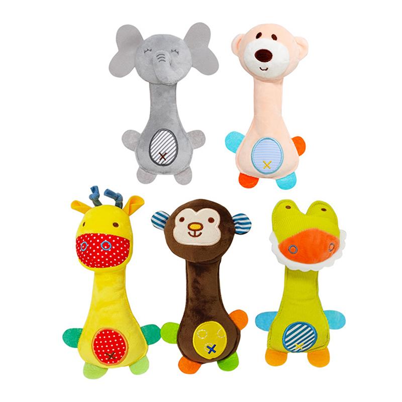 Children Cartoon Toys Small Pet Gift Squeaker Squeaky Sound Soft Plush Birthday And Christmas Gifts For Kids Children