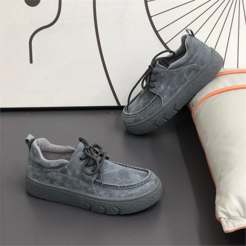 New casual shoes platform sneakers trendy shoes comfortable breathable board shoes dnh