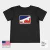 Shortys Skate Stuff Classic OG Red Blue Muska Vintage Skate TShirt Print Toddler