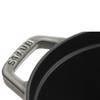 STAUB 405002360 - Oval Cocotte - Ø 23 Cm - Graphite Grey