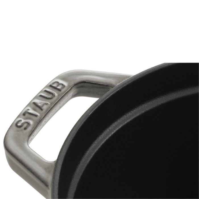 STAUB 405002360 - Oval Cocotte - Ø 23 Cm - Graphite Grey
