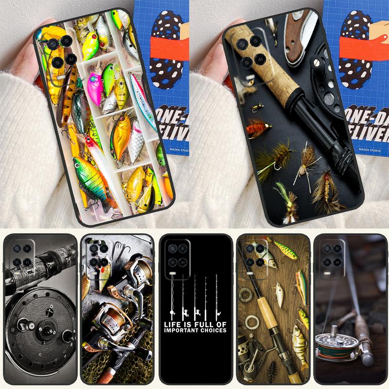Fishing Rod Tool For Oppo A54 A57 S A78 A58 A98 A5 A9 A91 A15 A16 A17 A52 A72 A76 A96 A74 A94 A77 Phone Case