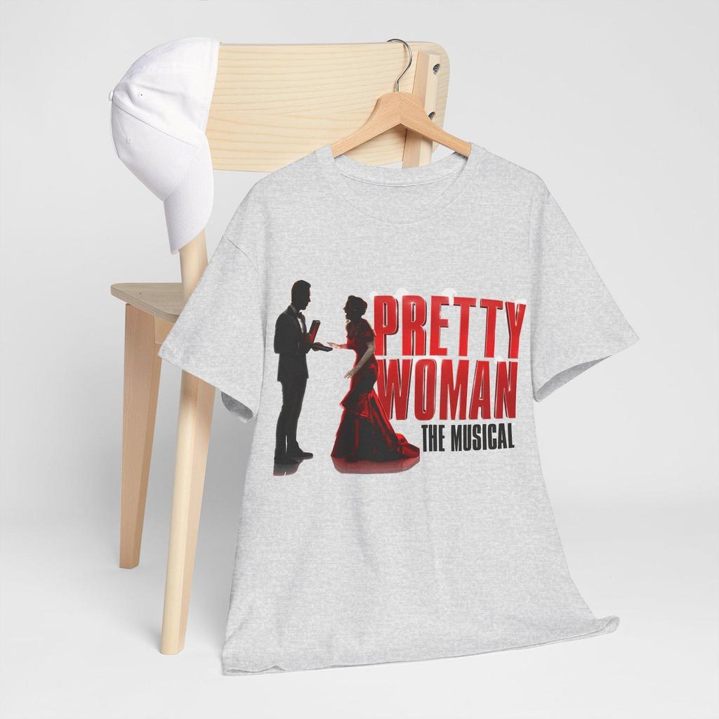 Pretty Woman Broadway Musical Show White Grey Tees T-Shirt Size S-5XL