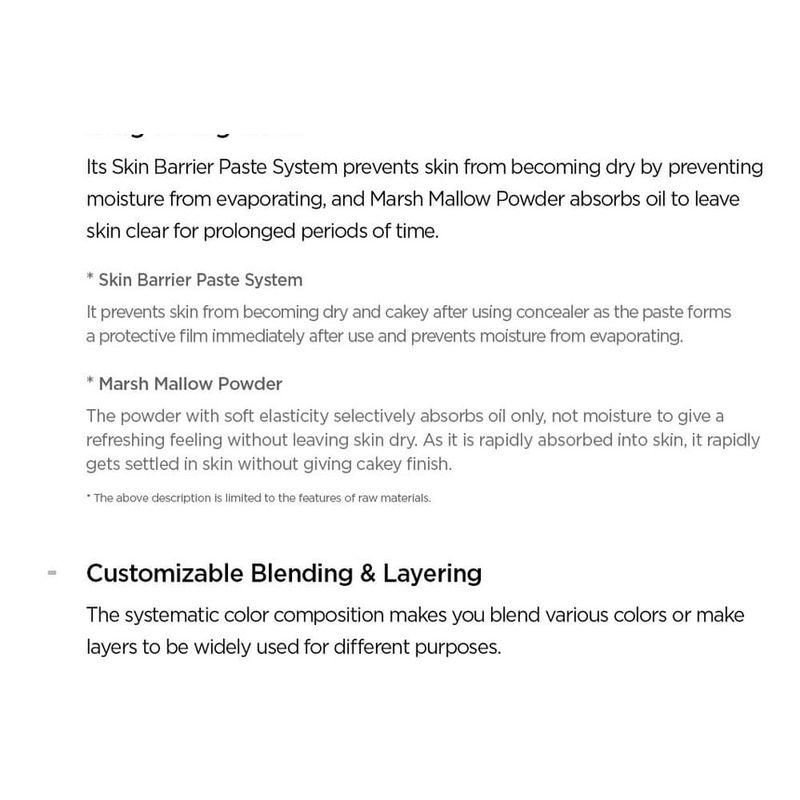 JUNG SAEM MOOL - Artist Concealer Palette - 2 Typen