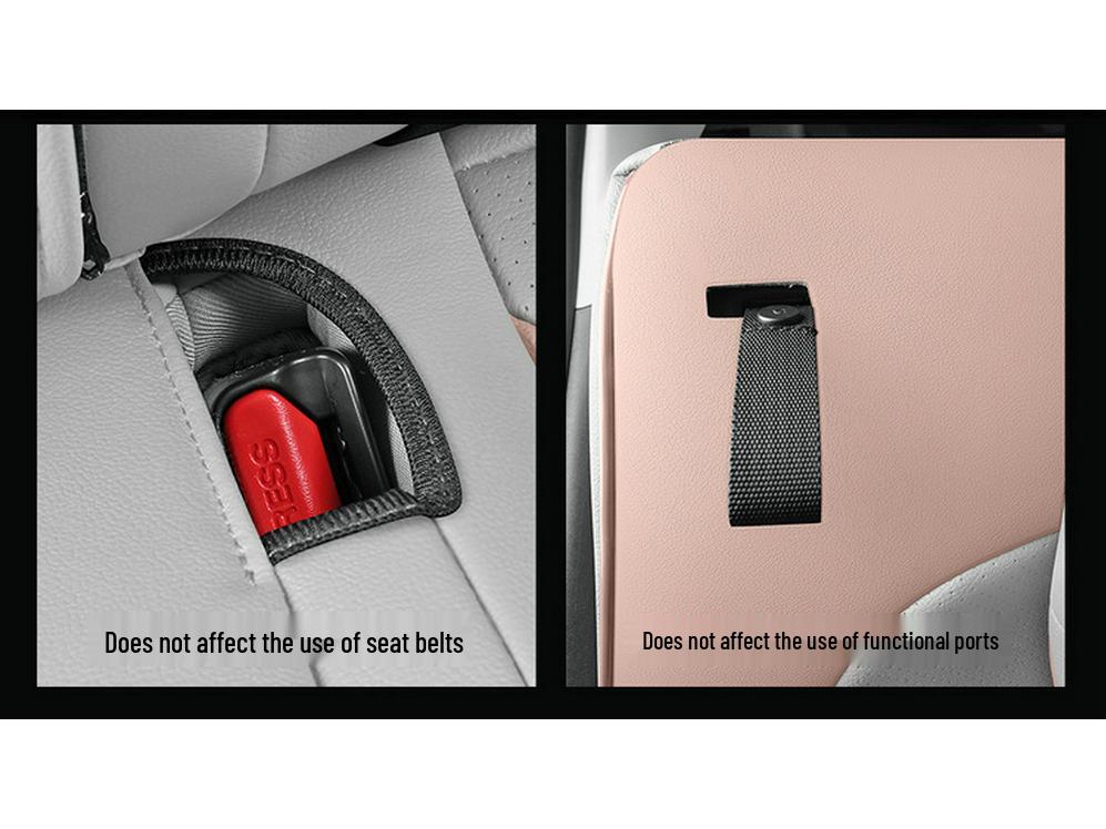 New Model Full Leather Car Seat Cushion for BYD Yuan Plus – All-Season, Five-Seater Compatible