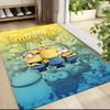 Minions Adventure Begins Carpet Rug Soft Washable Antislip Home Living Room Sofa Mats Personalized Christmas Rug