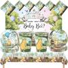 Winnie The Pooh Birthday Party Decoration Paper Cup Plates Napkins Table Cover Balloons Banner Serves 10 Guests Baby Shower