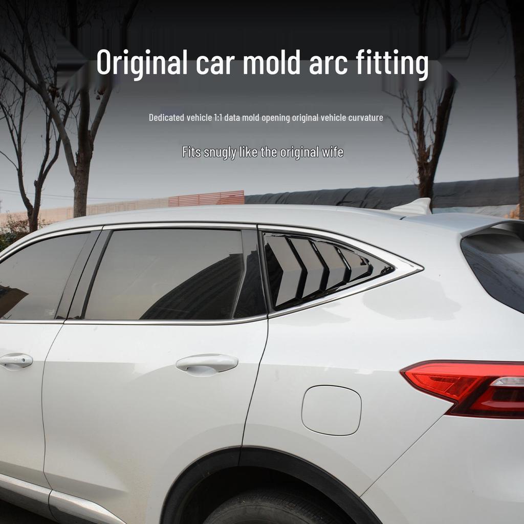 Haval F7 Rear Window Trim & Triangle Louver Decor