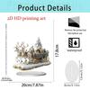 Christmas Ferris Wheel Holiday Decoration Home Acrylic Ornaments Decorative Ornaments Crafts Cooking Ornament Fast Shipping