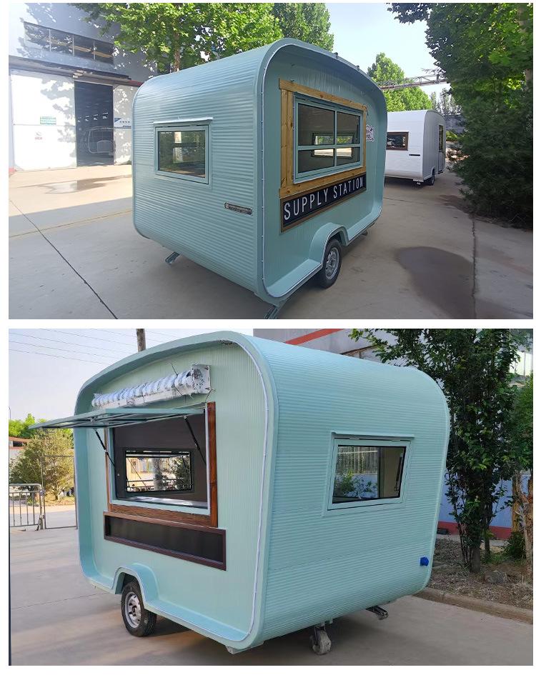 Mobile Towable Snack & Breakfast Vending Cart