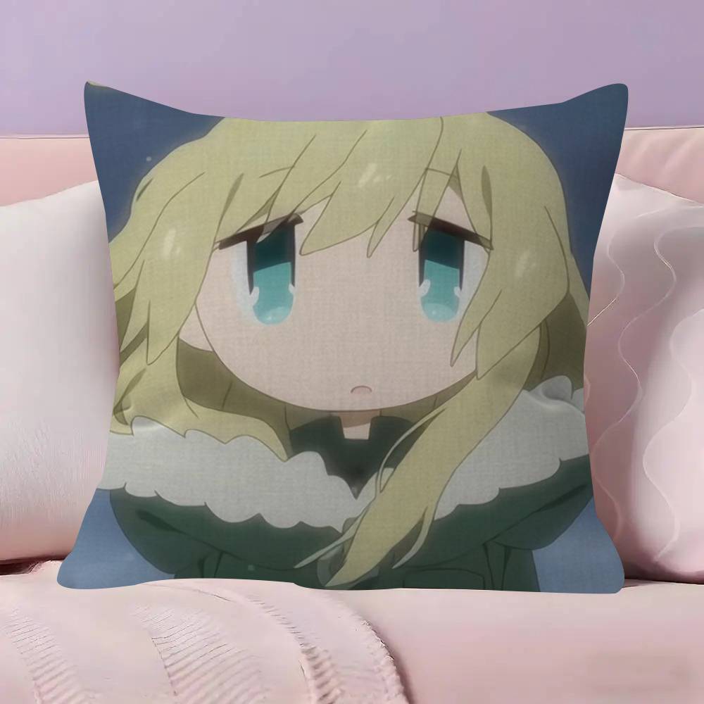Anime Girls LLast Tour   Personalized Pillow Cover Kids Bedroom Wild Party Decor Pillowcase kid Birthday shower Gift