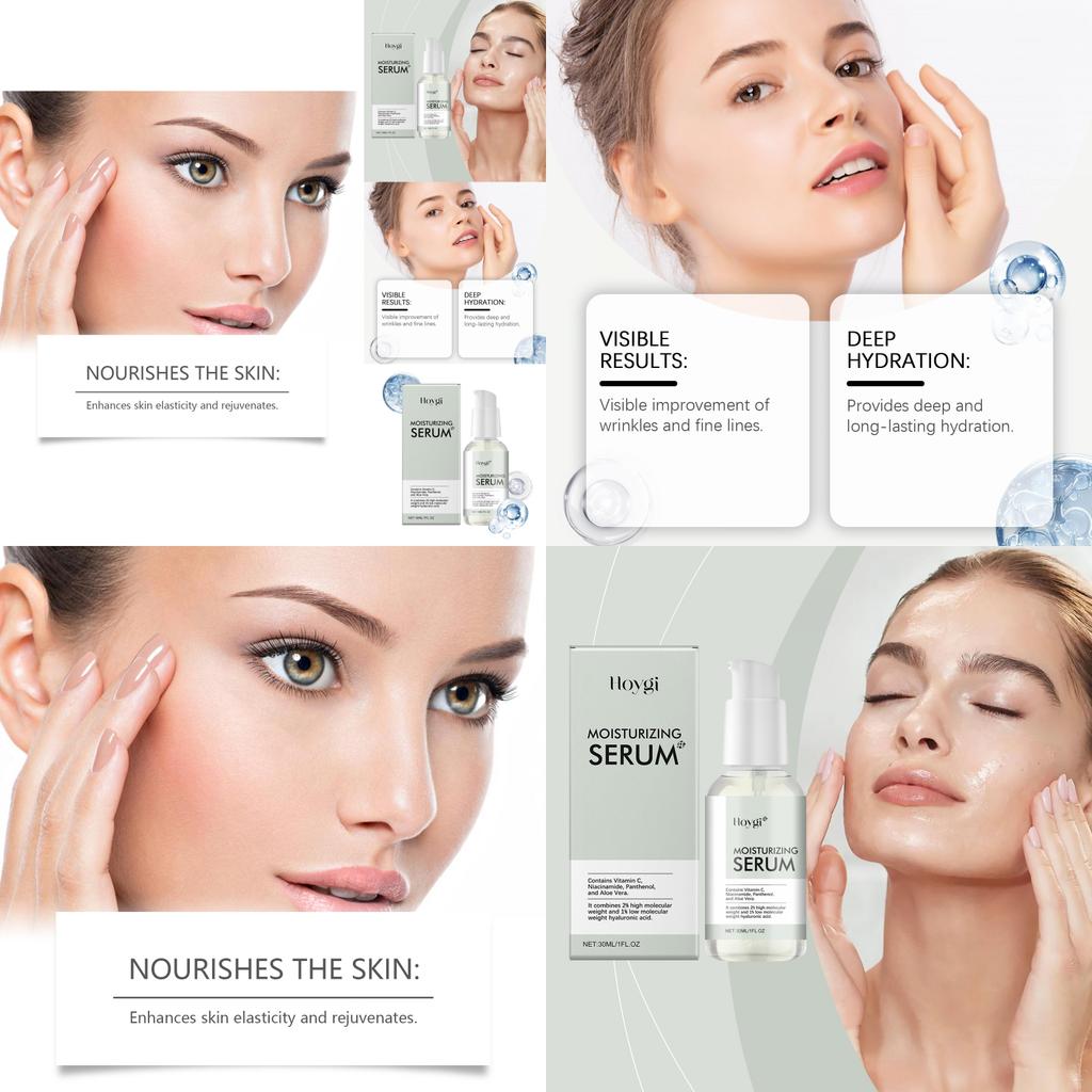 Hoygi Moisturizing Essence Serum For Radiant Skin Hydrating Brightening Formula 30ml