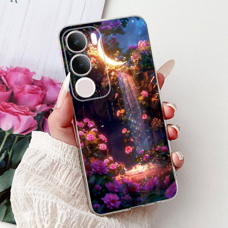 For Vivo Y19S V2419 Cool Dragon Tiger Painting Phone Case For Vivo Y19s Y 19S 4G Soft Silicone TPU Cases
