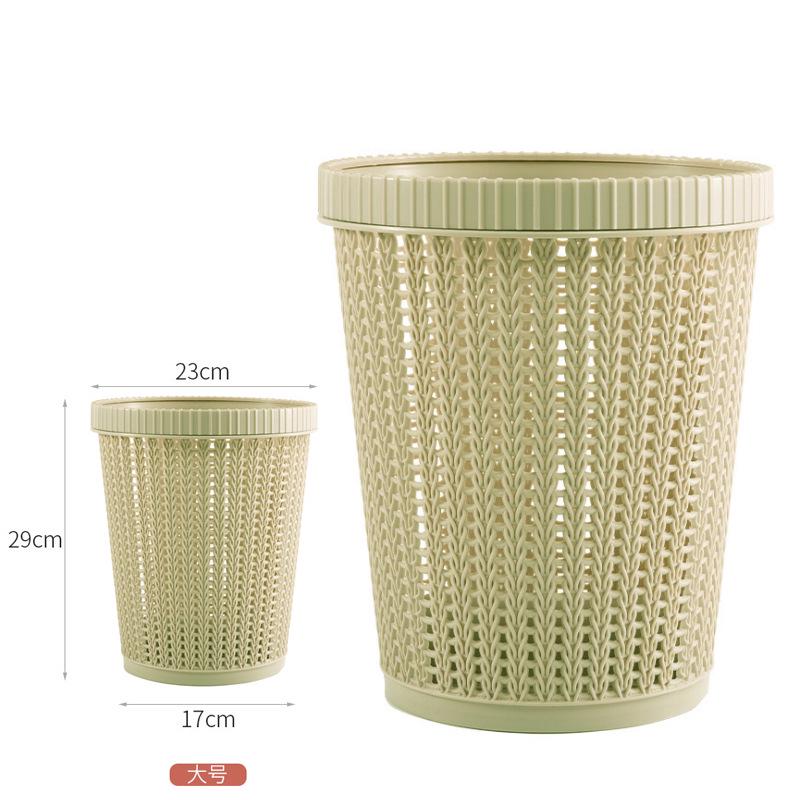 Automatic Bag-Changing Trash Can with Hollow Design - Kitchen Trash Bin with Eco-Friendly Features