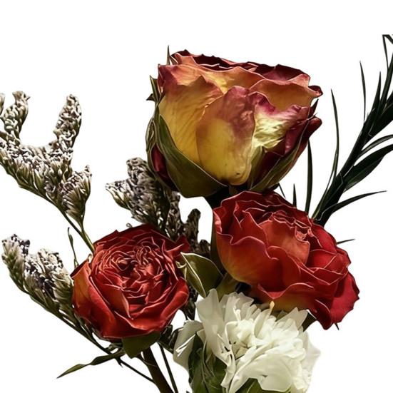 Dried Flower Refrigerator Magnet Handmade Natural Plants Decorative Fridge Magnet Home Office Whiteboard Locker Decor Housewarming Gift