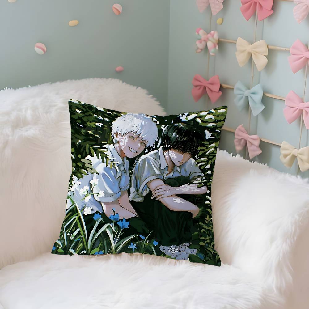 T-The Summer H-Hikaru Died Throw Pillow Covers Pattern Cushion Cover Suitable For Sofa Bedroom Car Pillow Cover
