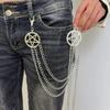 2026 New Vintage Star Waist Chain Subculture Star Belly Chain Unisex Thin for Suit Blazer Dress Skirt Ins Punk Goth Hiphop Belt