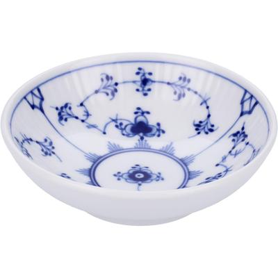 Importowana Royal Copenhagen Niebieski Falowany Gładki Miseczka Mały Talerzyk 9cm Średnicy Prezent Ślubny 1062489 [Produkt Regularny] Około.