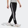 Adidas Womens Training Series Comfortable Warm Breathable Windproof Casual Knitted Sports Pants Women Pants Black DT8323