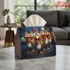 1pc Chicken Tissue Box Holder with Chickens - Reusable Tissue Dispenser Suitable for Kitchen, Living Room, Decor, Compact Tabletop Storage for Tissues